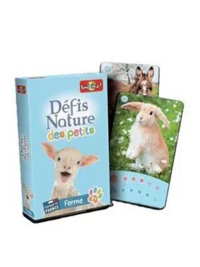 Bioviva Défis Nature des Petits - Ferme French Card Game New in Box Ages 4+